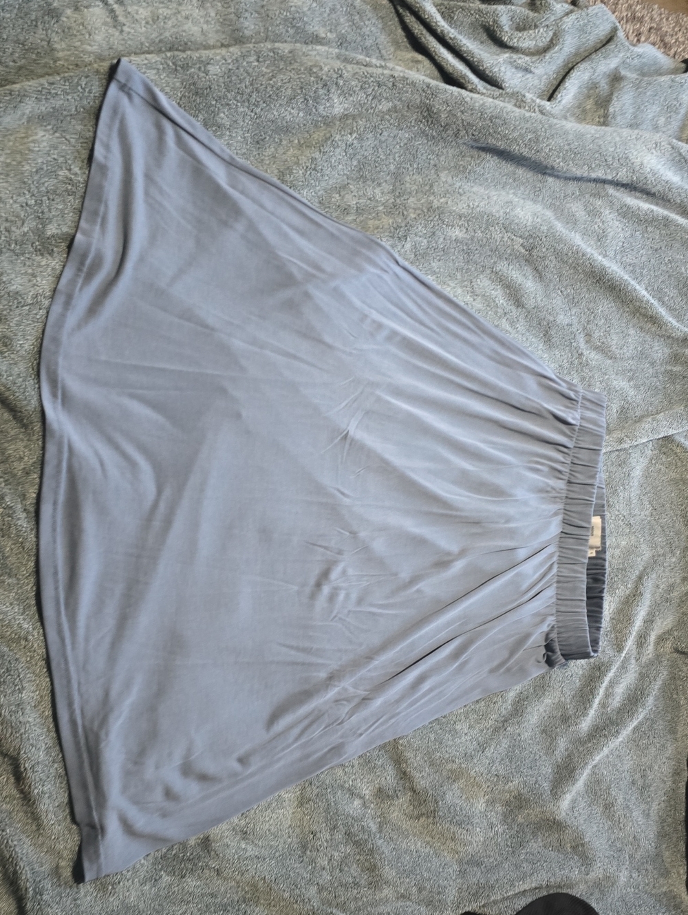 Minimum Women's A-Line Skirt in Soft Gray-Blue